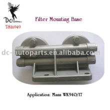 Soportes de montaje del filtro de la fundición principal dual, fábrica certificada ISO / TS16949
